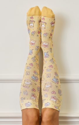 A122A koi Artist Series Chaussettes de Compression 2-Paires - Medical Cuties