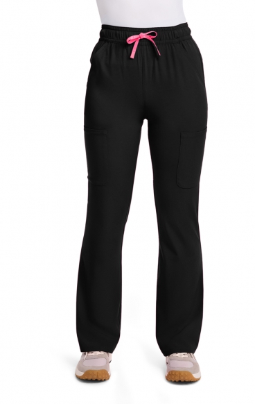 MC104 AMP High-Rise 4 Pocket Flare Leg Pant by Med Couture