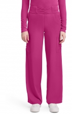 MC011 Insight Pantalon Jambe Large avec Taille Froncé et 5 Poches par Med Couture