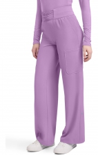 MC011 Insight Pantalon Jambe Large avec Taille Froncé et 5 Poches par Med Couture
