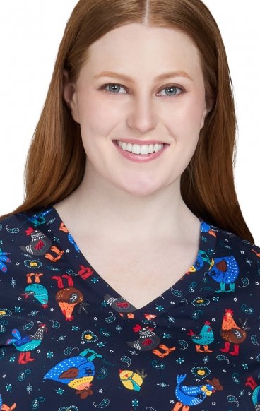 384PR koi Basics Leslie Top - Cowboy Chicken 384PR koi Basics Leslie Top - Cowboy Chicken