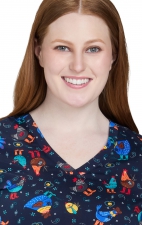 384PR koi Basics Leslie Top - Cowboy Chicken