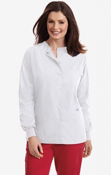 *FINAL SALE WJ370 MOBB Snap Front Warm-Up Jacket
