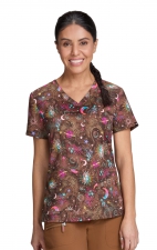 384PRA koi Artist Series Leslie Print Top - Solar Surprise