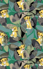 TF796 Tooniforms Haut Imprimé à Col en V avec 2 Poches par Cherokee - Tropical Roar