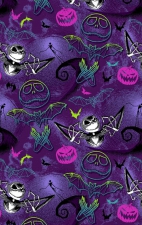 TF796 Tooniforms Haut Imprimé à Col en V avec 2 Poches par Cherokee - Ghost-Like Charm