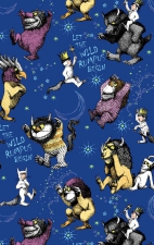 TF796 Tooniforms Haut Imprimé à Col en V avec 2 Poches par Cherokee - Wild Rumpus