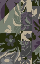 DK667 Haut Imprimé à 4 Poches par Dickies - Floral Geo