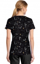 DK667 Haut Imprimé à 4 Poches par Dickies - Scribble Floral