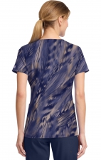 DK667 Haut Imprimé à 4 Poches par Dickies - Watercolor Feather