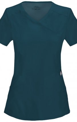 Top Mock Wrap - Cherokee Infinity - Antimicrobien