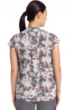 HH912 Healing Hands Quest Journey Print Top - Floating Botanical
