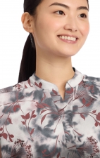 HH912 Healing Hands Quest Journey Print Top - Floating Botanical