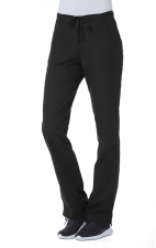 9716 Red Panda Pantalon à Taille Demi Élastique pour Femmes par Maevn
