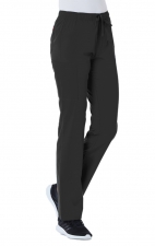9726 Red Panda Pantalon Cargo à Taille Élastique pour Femmes par Maevn