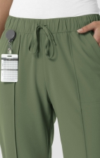 5154 Renew Pantalon Jambe Courte et Droite avec Details Pinktuck par WINK