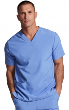 DK619 Dickies EDS Essentials Haut Unisexe à Col en V avec 2 Poches