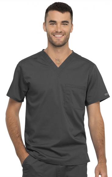 *VENTE FINALE XL WW625 Workwear Revolution Haut Unisexe à Col en V Essential de Cherokee