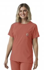 C13510 Carhartt Force Cross-Flex Haut à Col Rond