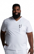DK635 Dickies EDS Essentials Haut a Col en V avec Poche au Poitrine pour Hommes