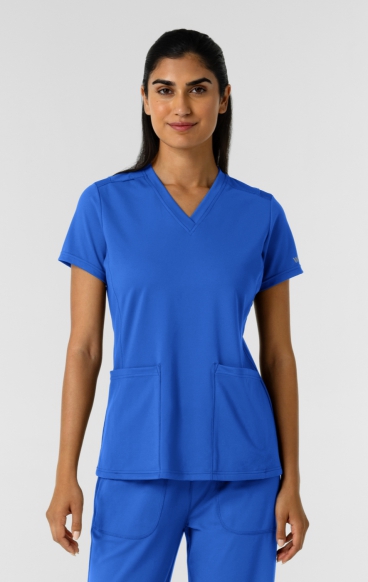 6559 Renew Knit Flex-n-Reach 2 Pocket V-Neck Top by WINK 6559 Renew Knit Flex-n-Reach 2 Pocket V-Neck Top by WINK
