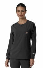 C13610 Carhartt Force Cross-Flex Haut à Manches Longues