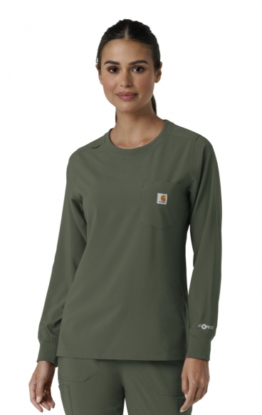 C13610 Carhartt Force Cross-Flex Haut à Manches Longues C13610 Carhartt Force Cross-Flex Haut à Manches Longues