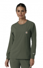 C13610 Carhartt Force Cross-Flex Haut à Manches Longues
