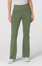 5459 RENEW Knit Flare Leg Yoga Pant with 5 Pockets by WINK