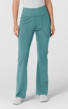 5459 RENEW Knit Flare Leg Yoga Pant with 5 Pockets by WINK