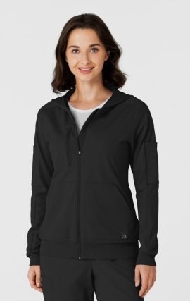 8159 Renew Knit Veste d'Échauffement Zippé par WINK