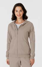 8159 Renew Knit Veste d'Échauffement Zippé par WINK