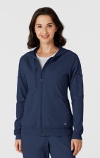 8159 Renew Knit Veste d'Échauffement Zippé par WINK