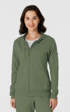 8159 Renew Knit Veste d'Échauffement Zippé par WINK