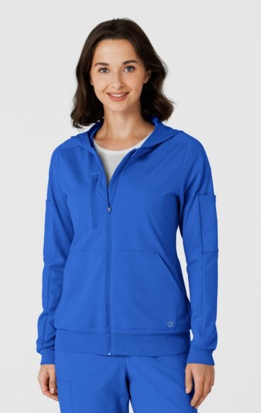 8159 Renew Knit Veste d'Échauffement Zippé par WINK 8159 Renew Knit Veste d'Échauffement Zippé par WINK
