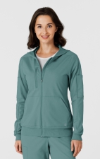 8159 Renew Knit Veste d'Échauffement Zippé par WINK