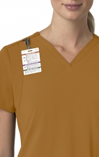 C13210 Carhartt Force Cross-Flex Flex Panel V-Neck Women's Top