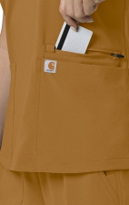 C13210 Carhartt Force Cross-Flex Haut avec Panneaux Extensibles pour Femmes