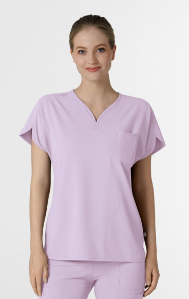 *VENTE FINALE 1X 6634 RENEW Haut à Manches Dolman et Col en Y pour Femmes par WINK *VENTE FINALE 1X 6634 RENEW Haut à Manches Dolman et Col en Y pour Femmes par WINK