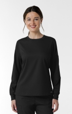 6551 Boundless Crew Neck Long Sleeve Top by WINK
