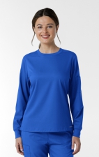 6551 Boundless Crew Neck Long Sleeve Top by WINK