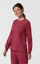 6551 Boundless Crew Neck Long Sleeve Top by WINK