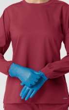 6551 Boundless Crew Neck Long Sleeve Top by WINK