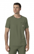 C16510 Carhartt Force Cross-Flex Haut à Col Rond pour Hommes