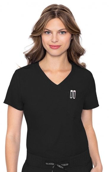 *FINAL SALE XS 2432 Med Couture Insight One Pocket Top