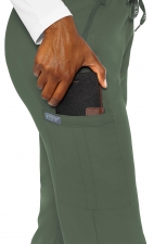 2702T Tall Med Couture Insight Zipper Scrub Pant