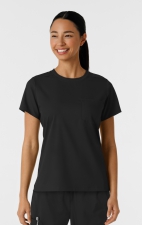 6451 Boundless Haut T-Shirt Classique à Col Rond par WINK