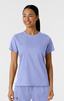 6451 Boundless Haut T-Shirt Classique à Col Rond par WINK