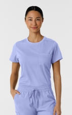 6451 Boundless Haut T-Shirt Classique à Col Rond par WINK