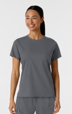 6451 Boundless Haut T-Shirt Classique à Col Rond par WINK
